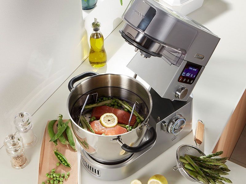 white double oven electric stove