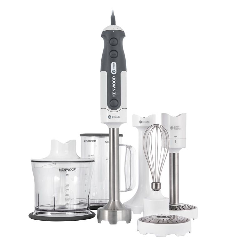 kenwood triblade hand blender white
