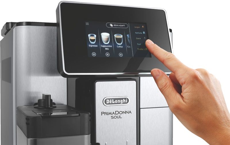 Delonghi Primadonna Soul Fully Automatic Coffee Machine Stainless