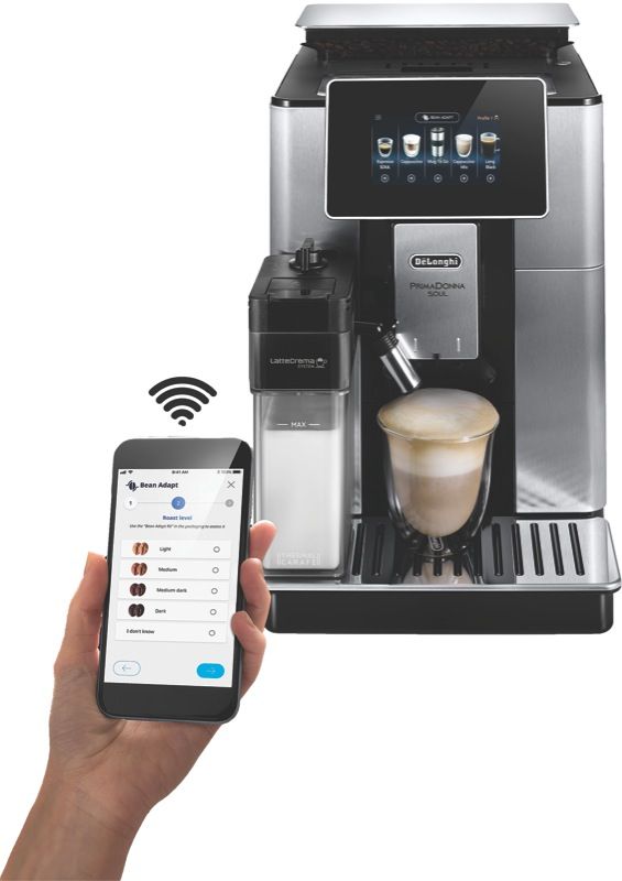 Delonghi Primadonna Soul Fully Automatic Coffee Machine Stainless