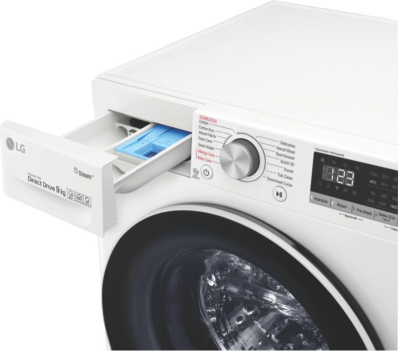 LG 9kg Front Load Washing Machine WV51409W Review by National Product