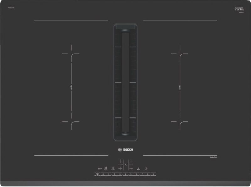 bosch induction cooktop with downdraft