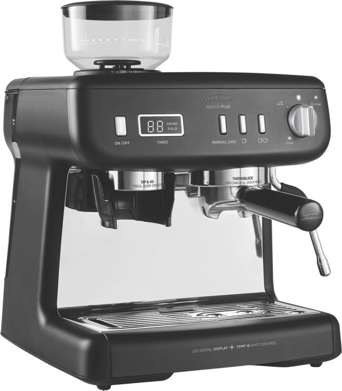 Sunbeam Barista Plus Pump Espresso Coffee Machine Black EMM5400BK