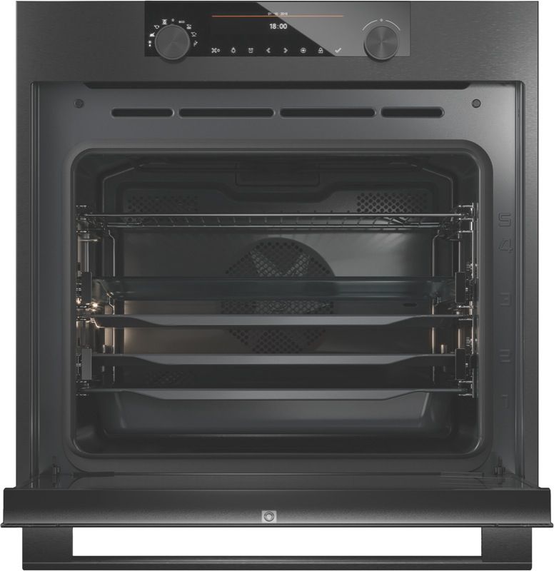 Asko 60cm Builtin Pyrolytic Oven Black Steel OP8687B Review by