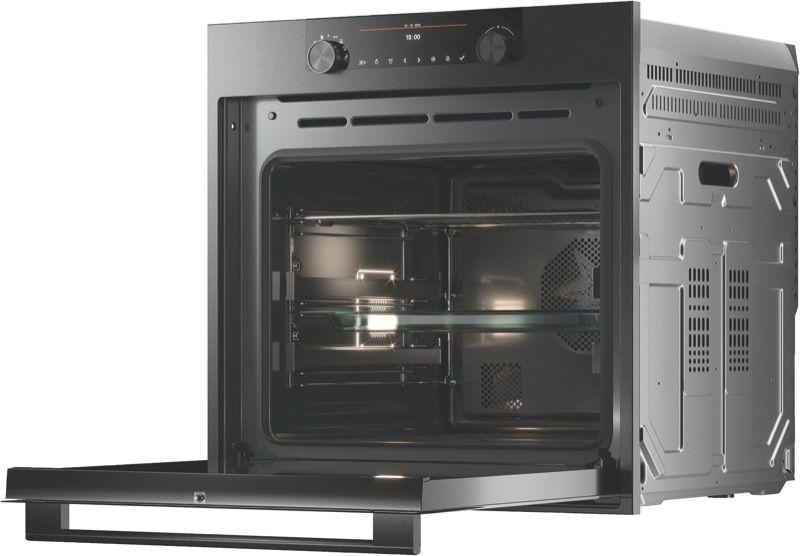 Asko 60cm Builtin Pyrolytic Oven Black Steel OP8687B Review by