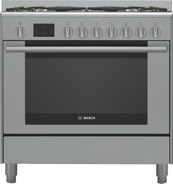 Beko 60cm Dual Fuel Freestanding Cooker Stainless Steel BFC60GMX